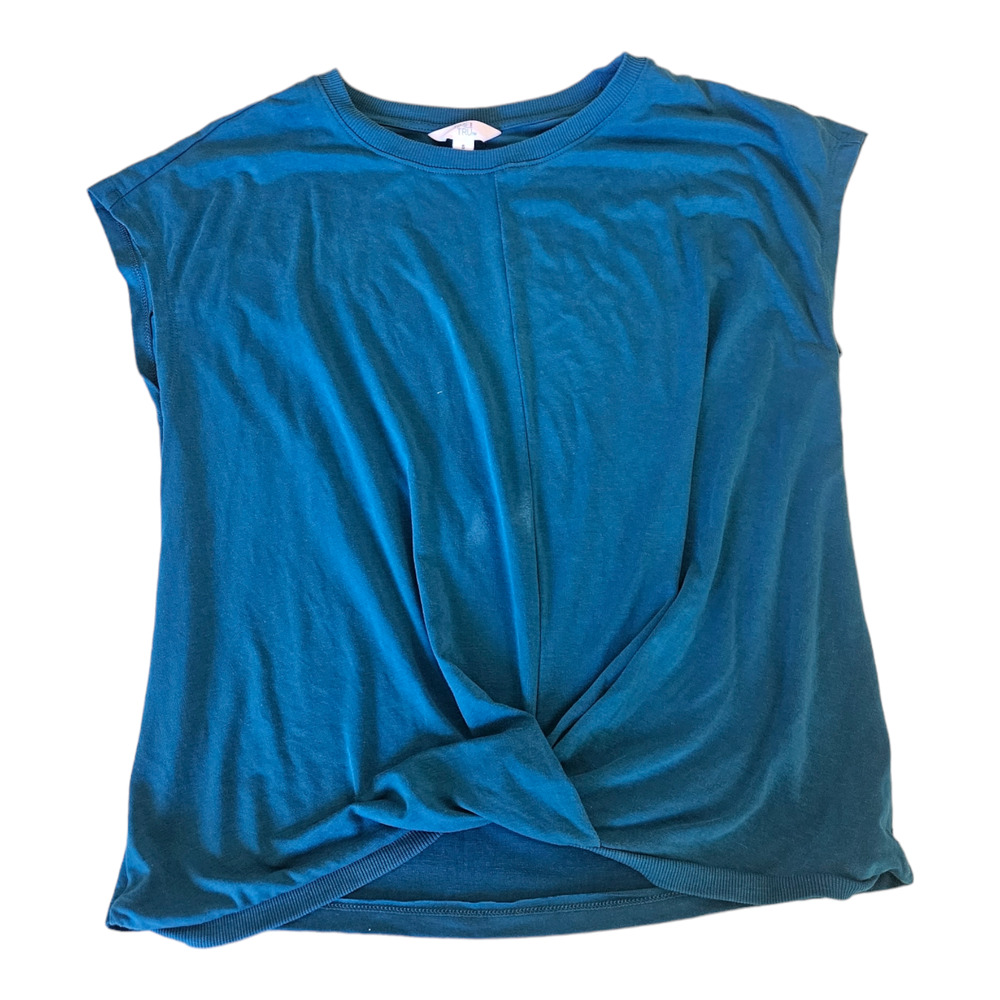 Time and Tru Small Blue Sleeveless Shirt